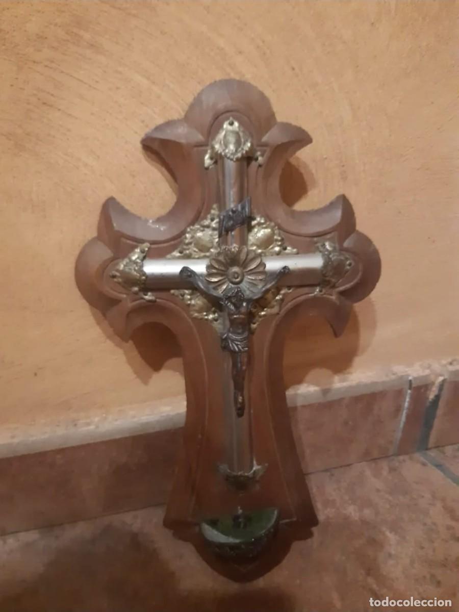 Antig&uuml;edades: Cruces madera y bronce - Foto 5