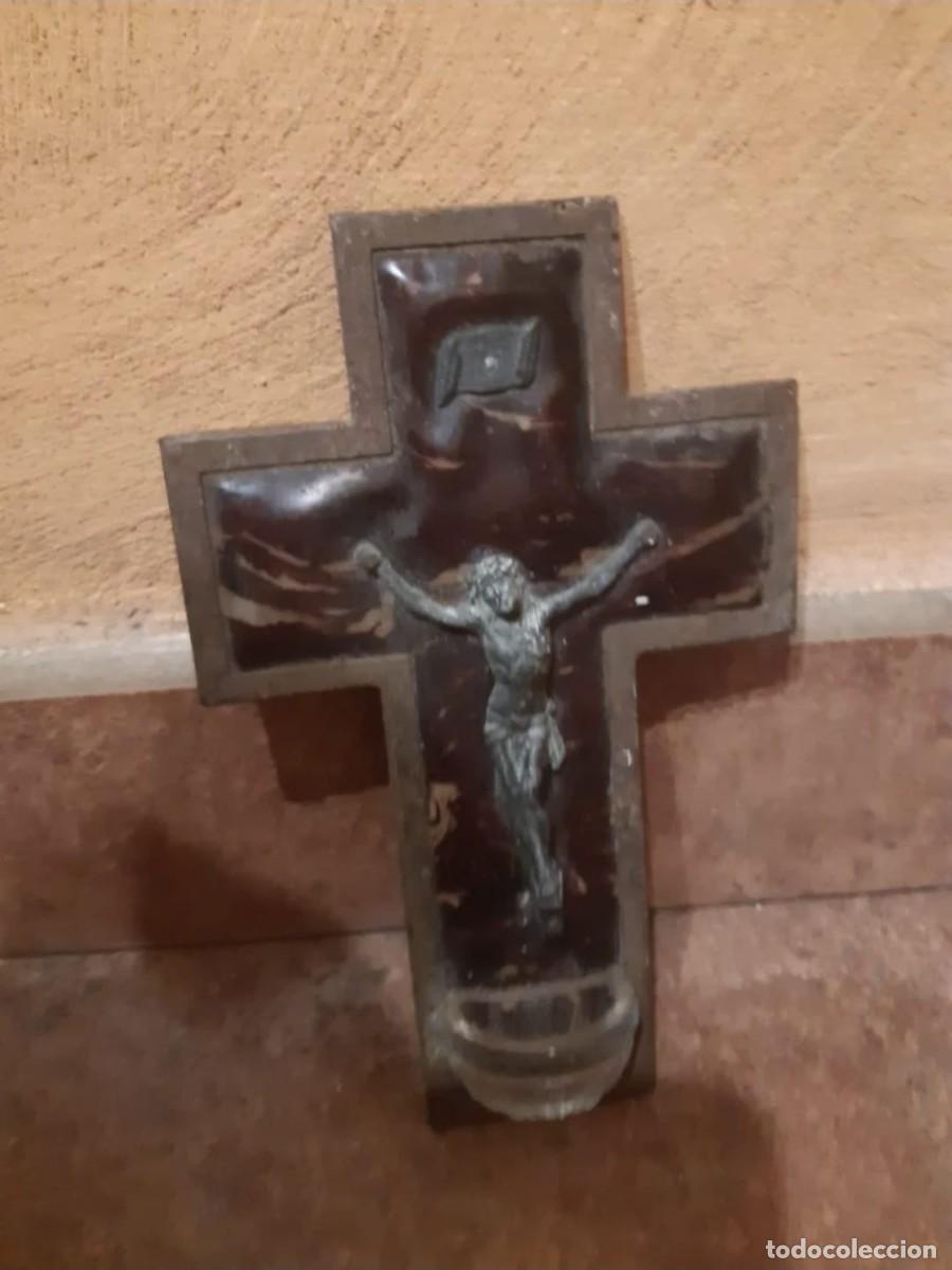 Antig&uuml;edades: Cruces madera y bronce - Foto 6