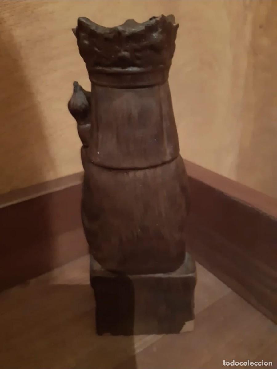 Antig&uuml;edades: Virgen sedente en arcilla - Foto 2