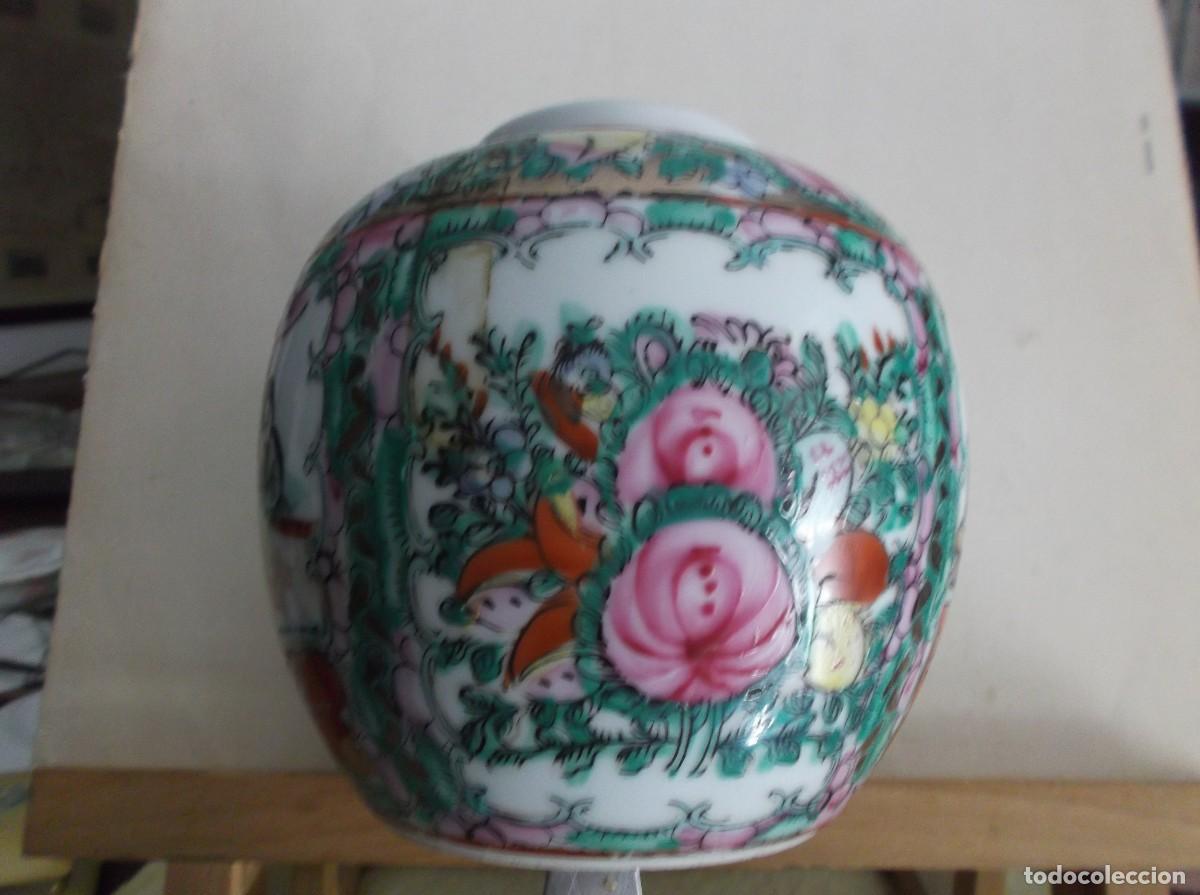 Antig&uuml;edades: JARRON CHINO CERAMICA. - Foto 2