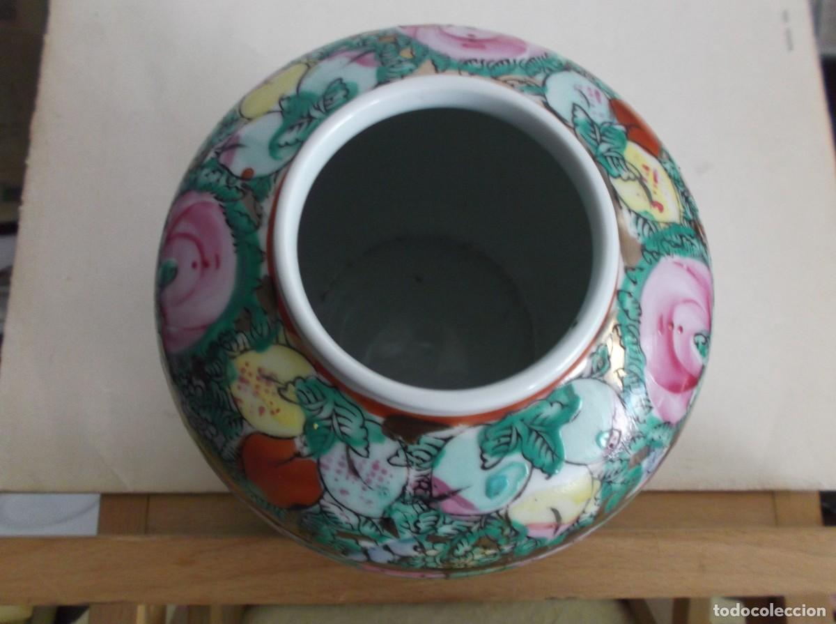 Antig&uuml;edades: JARRON CHINO CERAMICA. - Foto 3