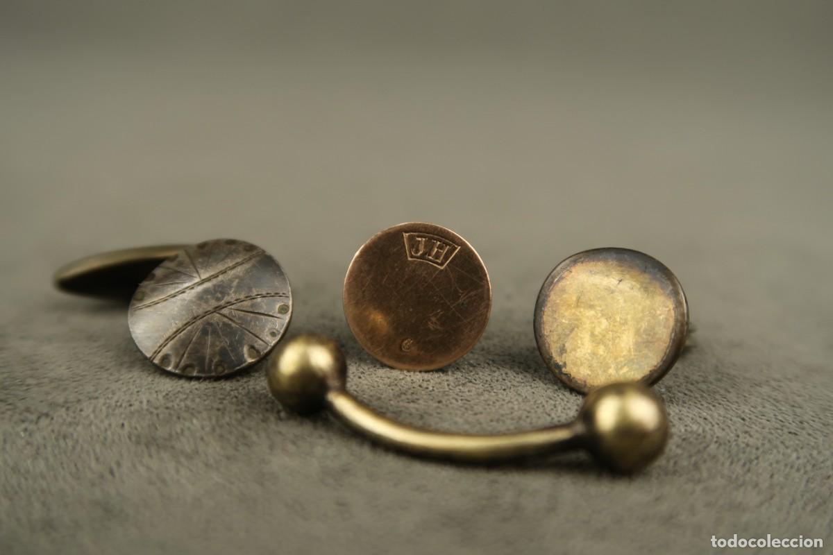 Antig&uuml;edades: Lote Antiguos Gemelos de Plata - Foto 4