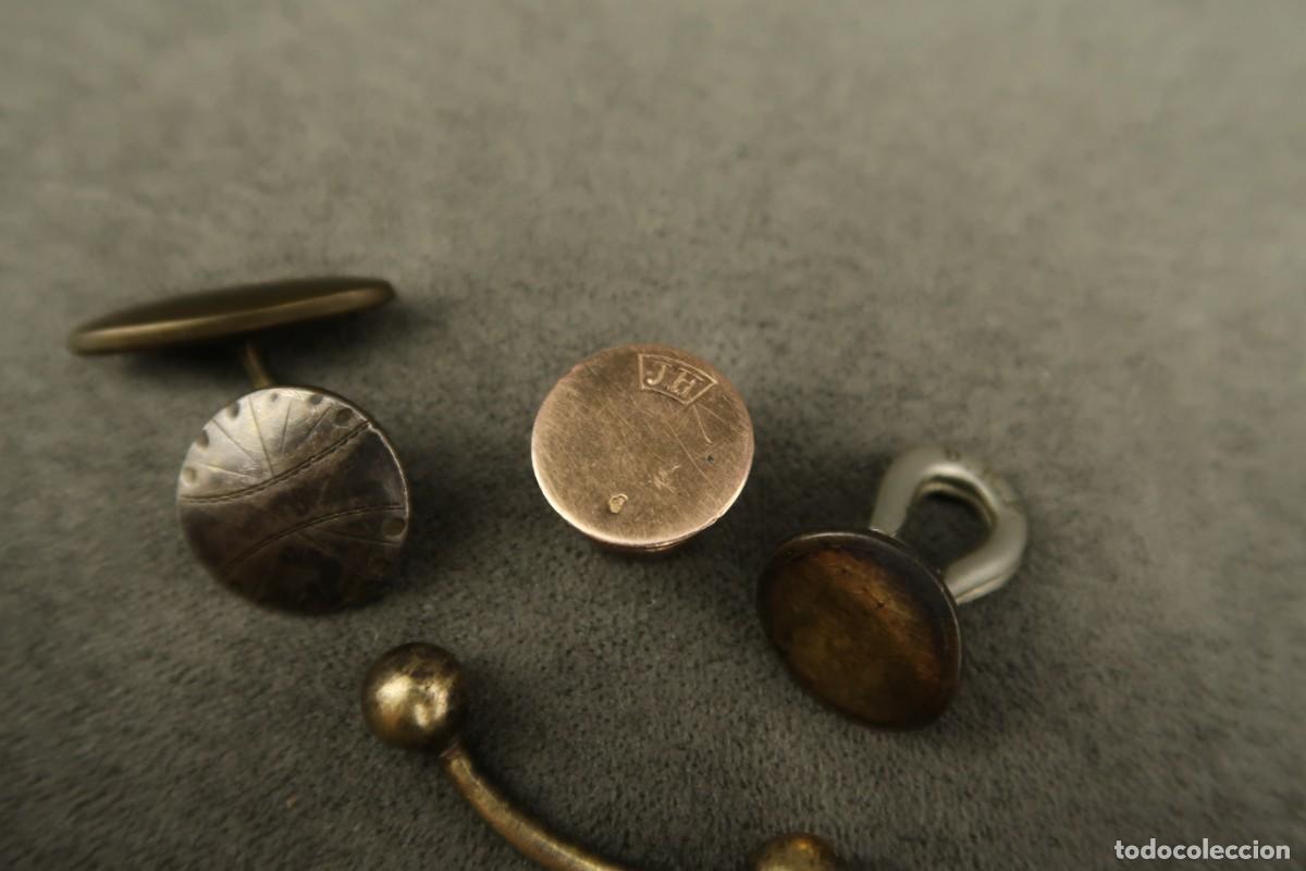 Antig&uuml;edades: Lote Antiguos Gemelos de Plata - Foto 7