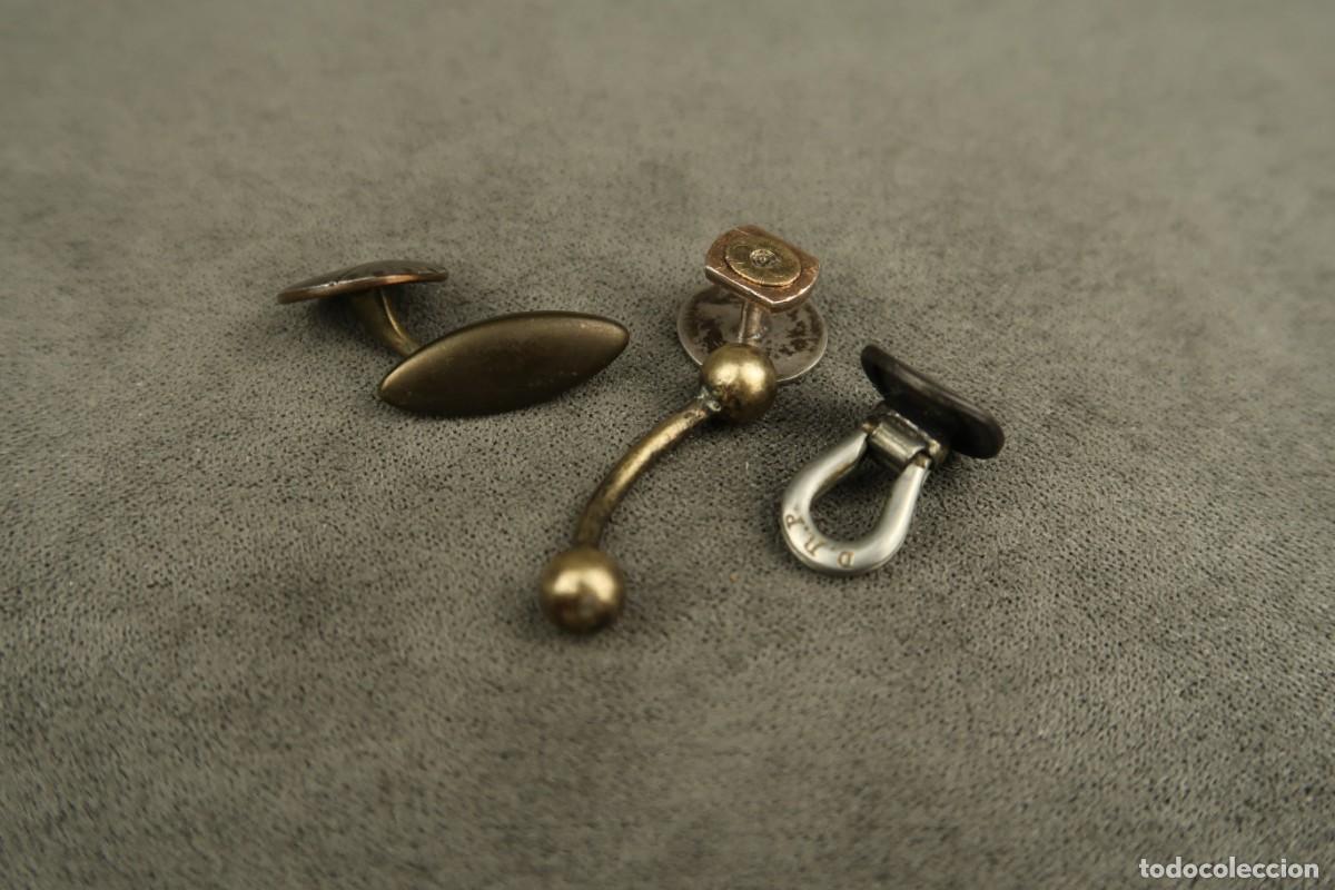 Antig&uuml;edades: Lote Antiguos Gemelos de Plata - Foto 8