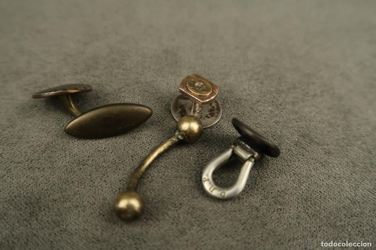Antig&uuml;edades: Lote Antiguos Gemelos de Plata - Foto 10