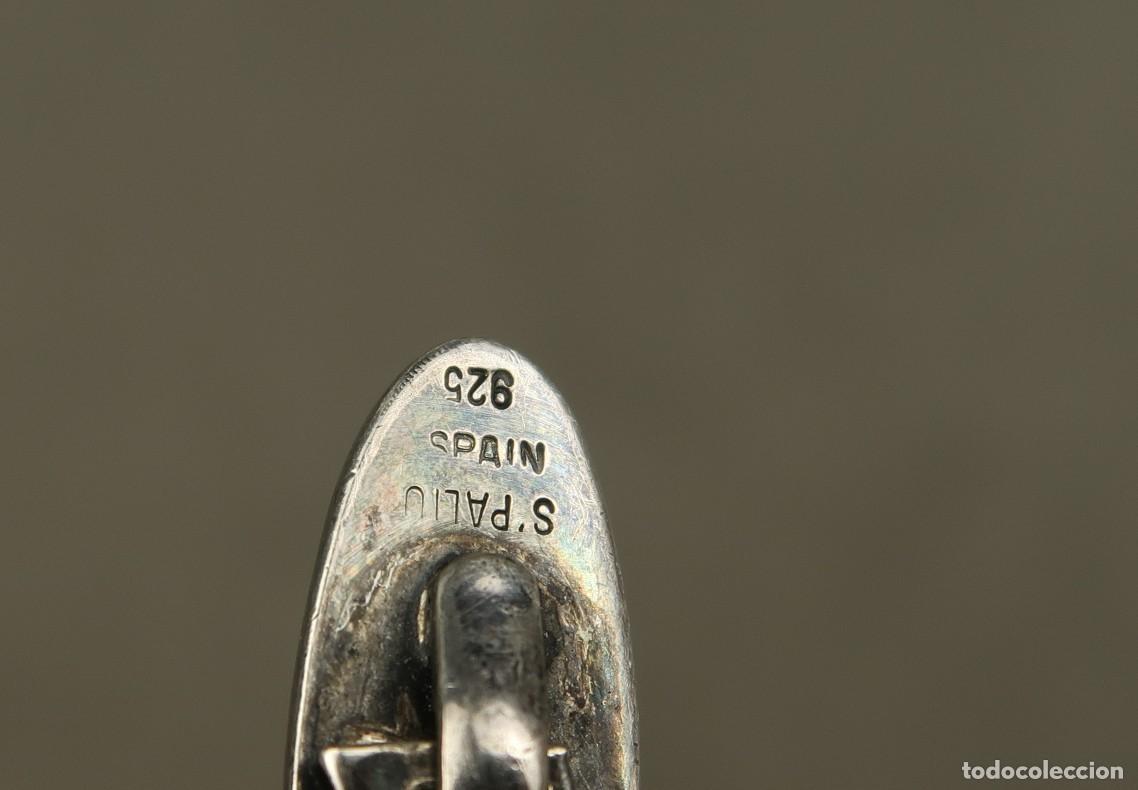 Antig&uuml;edades: Antiguos Gemelos de Plata Joaquin SPaliu - Foto 12