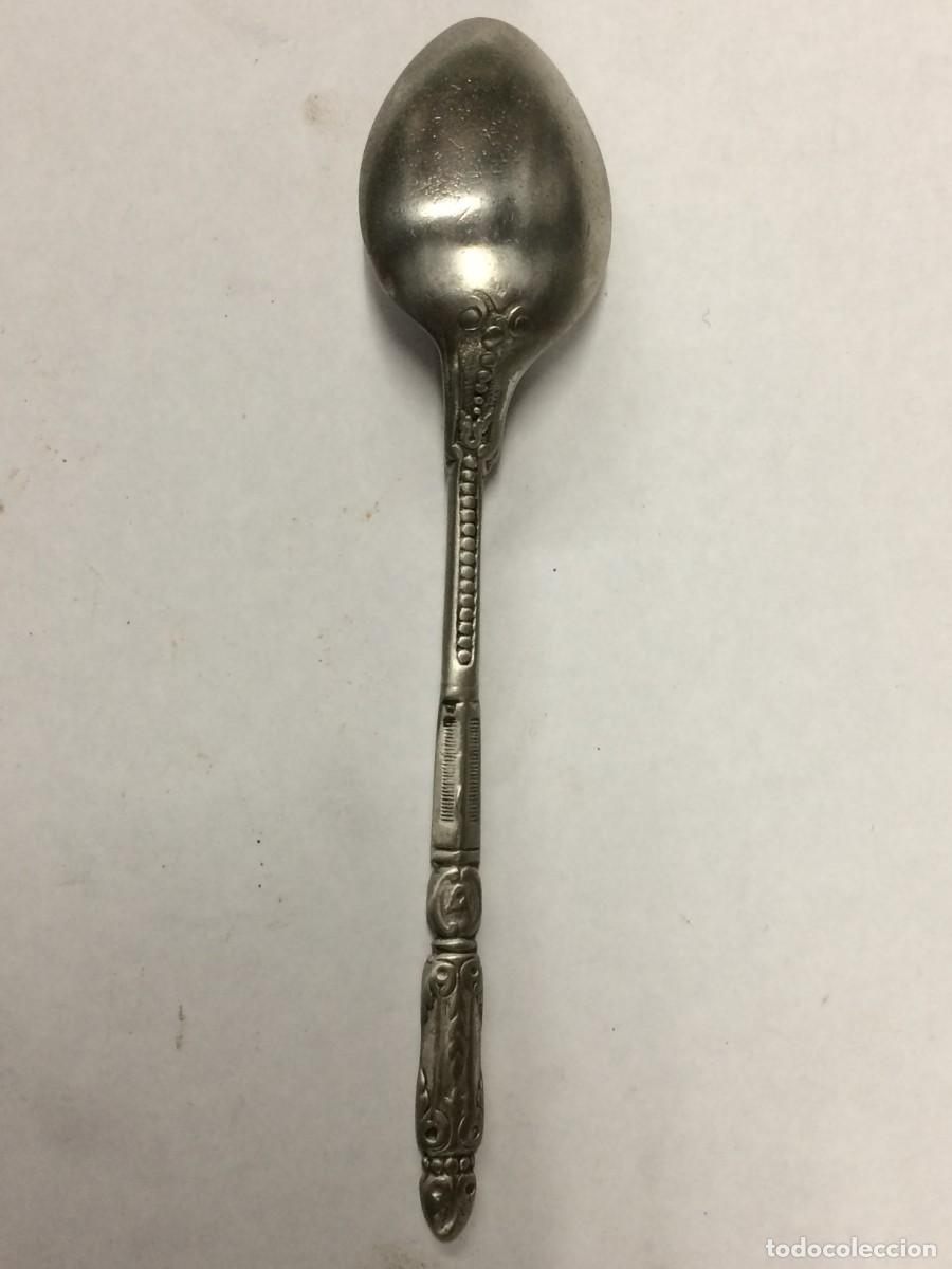 Antig&uuml;edades: CUCHARILLA DE PLATA ASIMETRICA O IRREGULAR (Z) - Foto 2