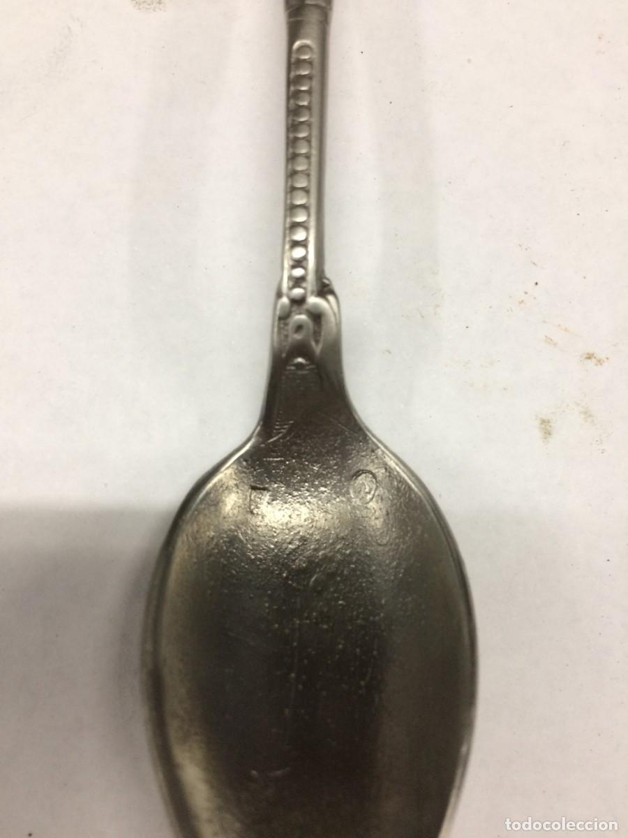 Antig&uuml;edades: CUCHARILLA DE PLATA ASIMETRICA O IRREGULAR (Z) - Foto 3