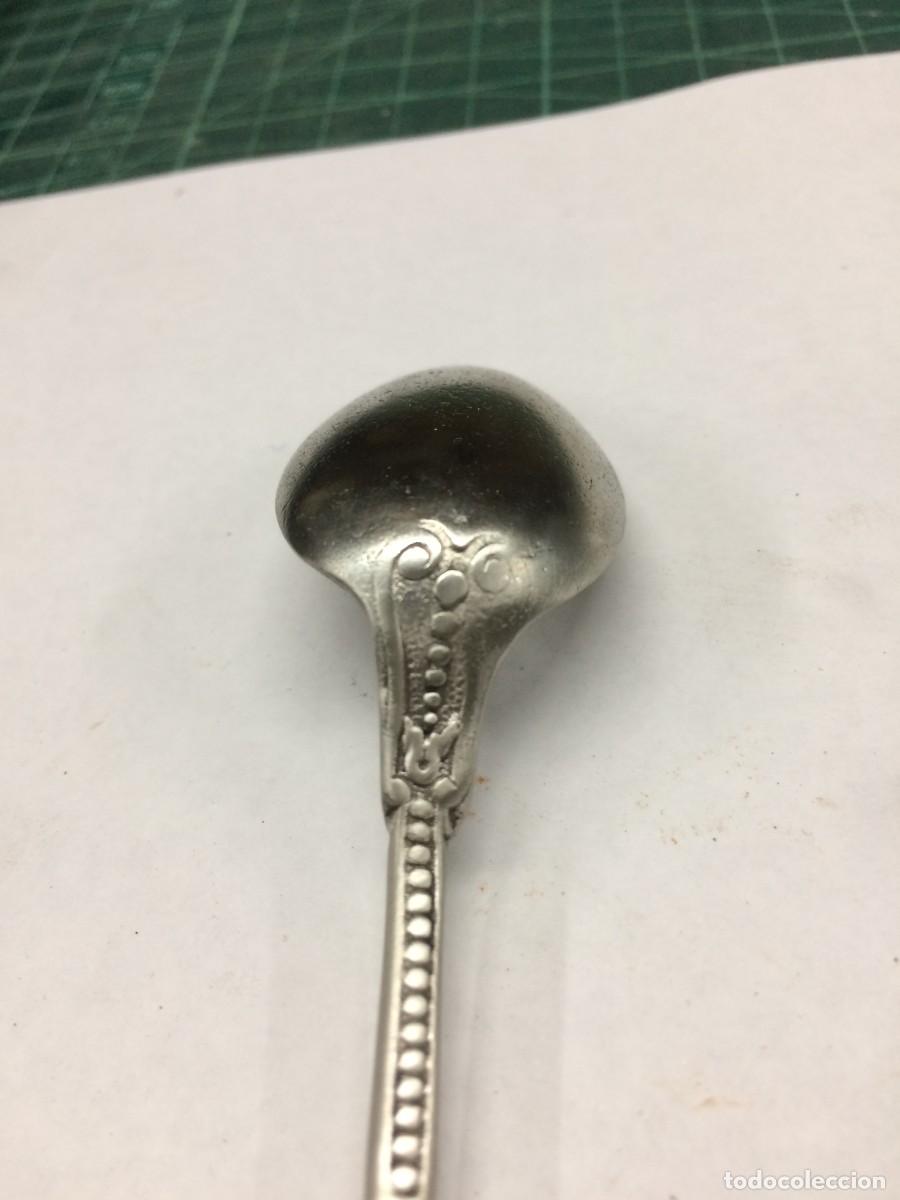 Antig&uuml;edades: CUCHARILLA DE PLATA ASIMETRICA O IRREGULAR (Z) - Foto 4