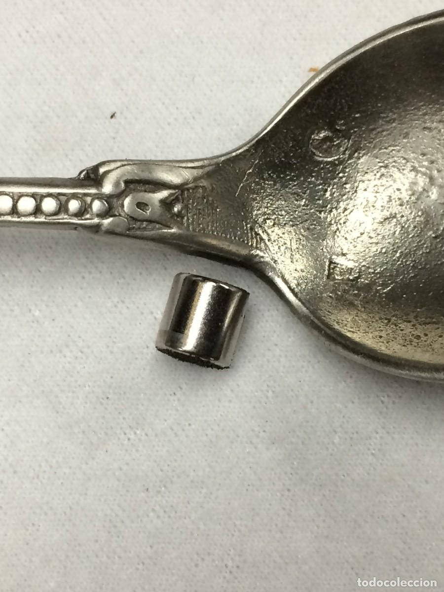 Antig&uuml;edades: CUCHARILLA DE PLATA ASIMETRICA O IRREGULAR (Z) - Foto 6
