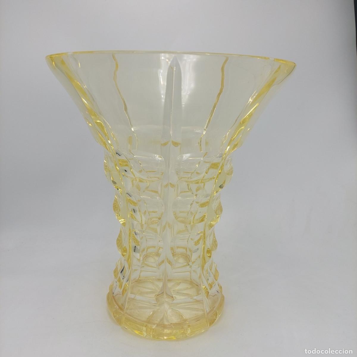 Antig&uuml;edades: Jarron de cristal Art Deco Moser Hoffmann - Foto 1