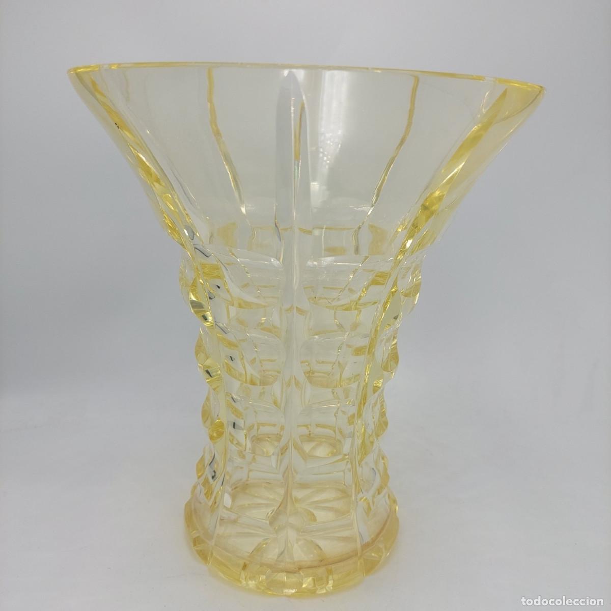 Antig&uuml;edades: Jarron de cristal Art Deco Moser Hoffmann - Foto 3