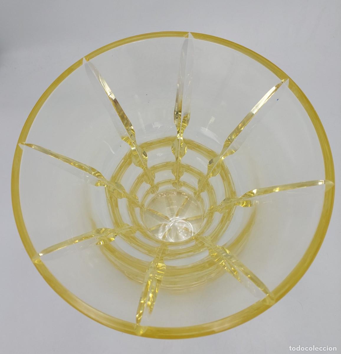 Antig&uuml;edades: Jarron de cristal Art Deco Moser Hoffmann - Foto 6