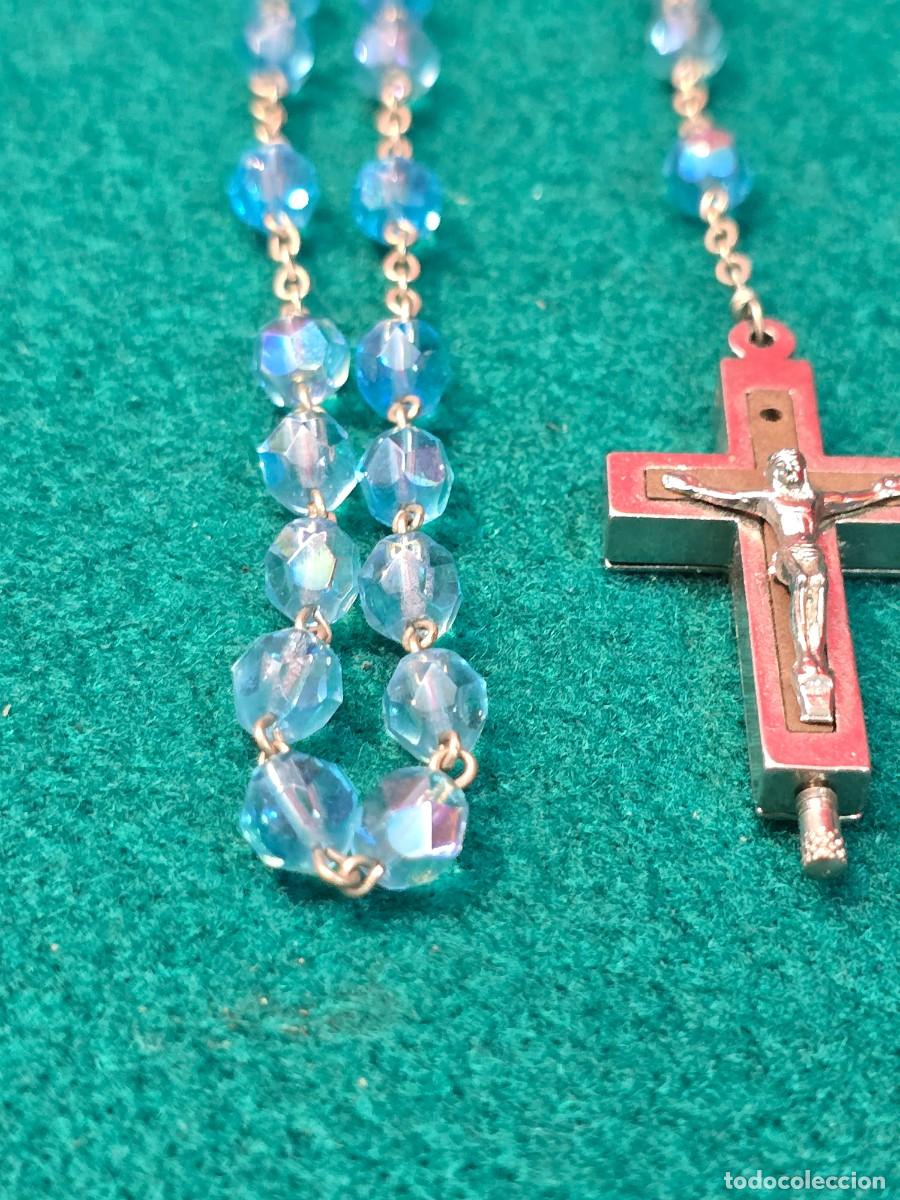 Antig&uuml;edades: ROSARIO CON CUENTAS DE CRISTAL - Foto 2