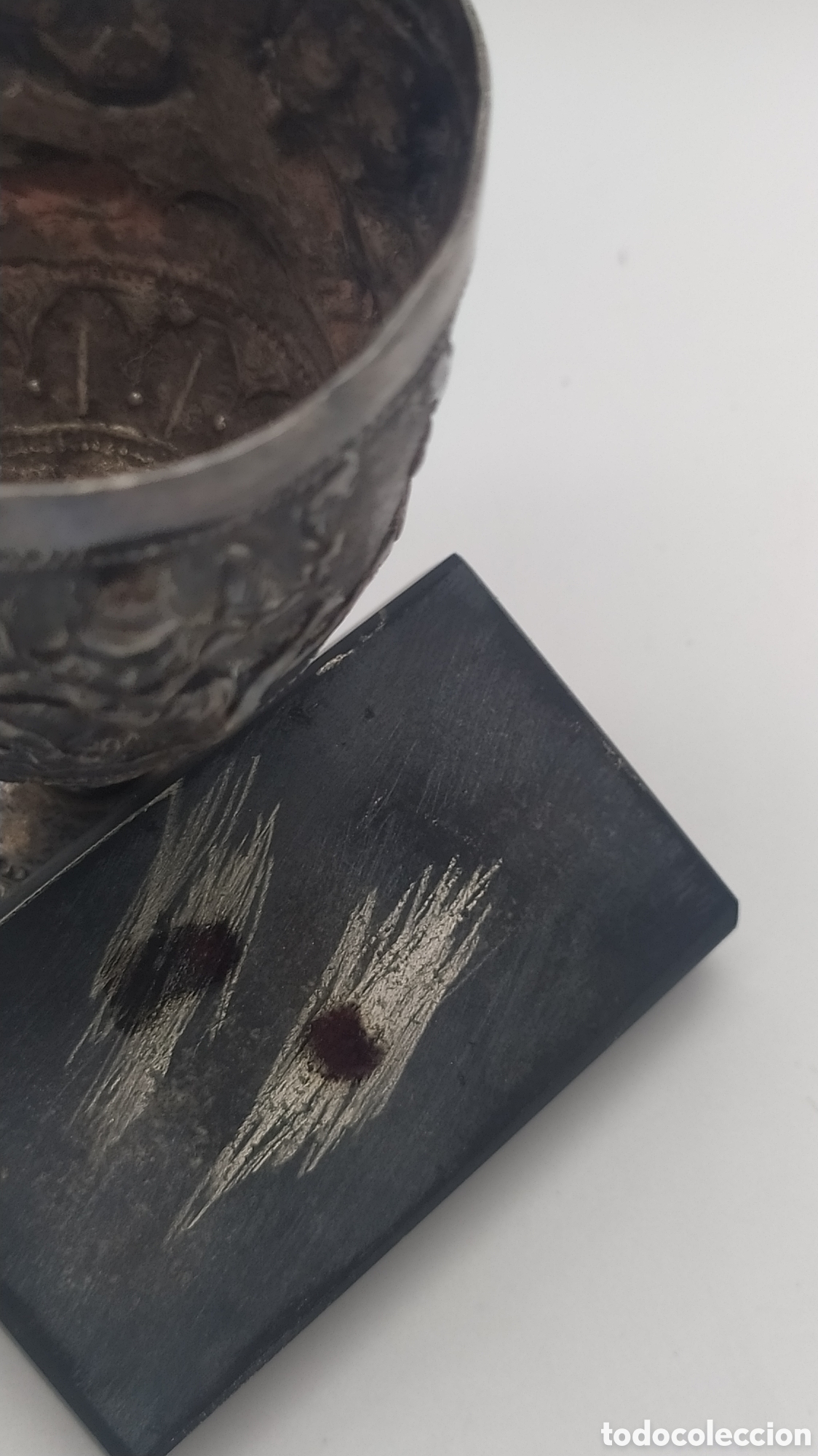 Antig&uuml;edades: Botella y copas ceremonia plata persa - Foto 20