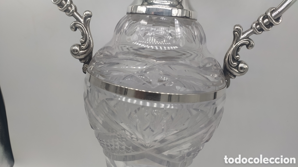 Antig&uuml;edades: &Aacute;nfora cristal y plata - Foto 6