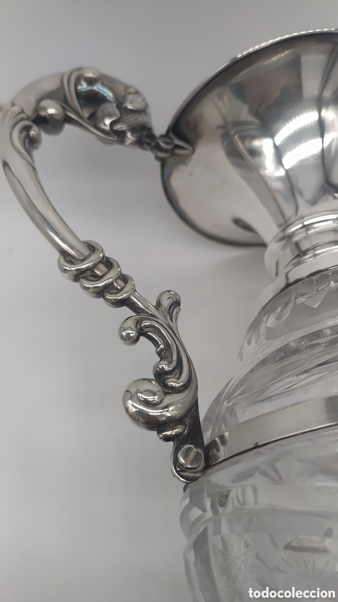 Antig&uuml;edades: &Aacute;nfora cristal y plata - Foto 9