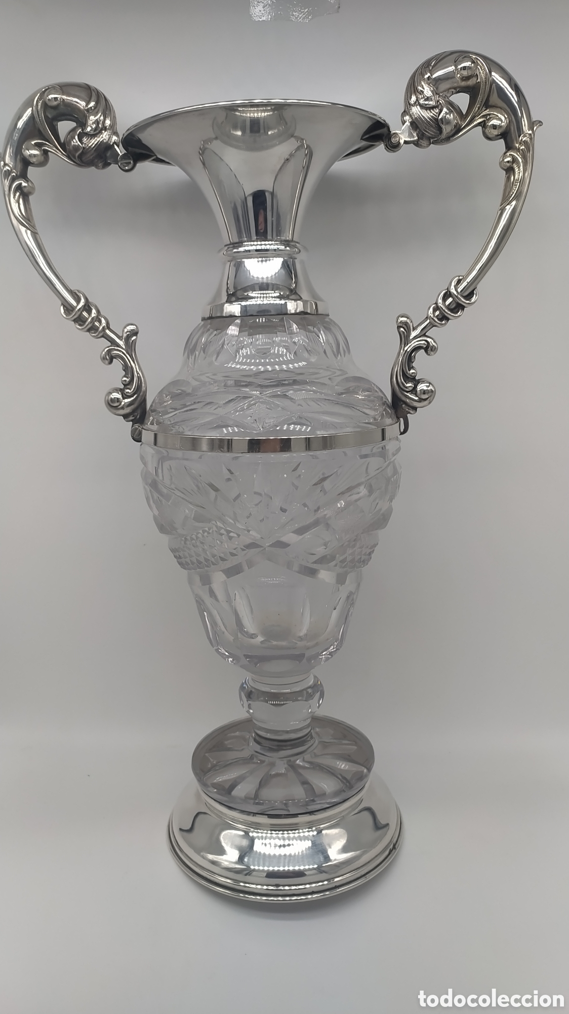 Antig&uuml;edades: &Aacute;nfora cristal y plata - Foto 23