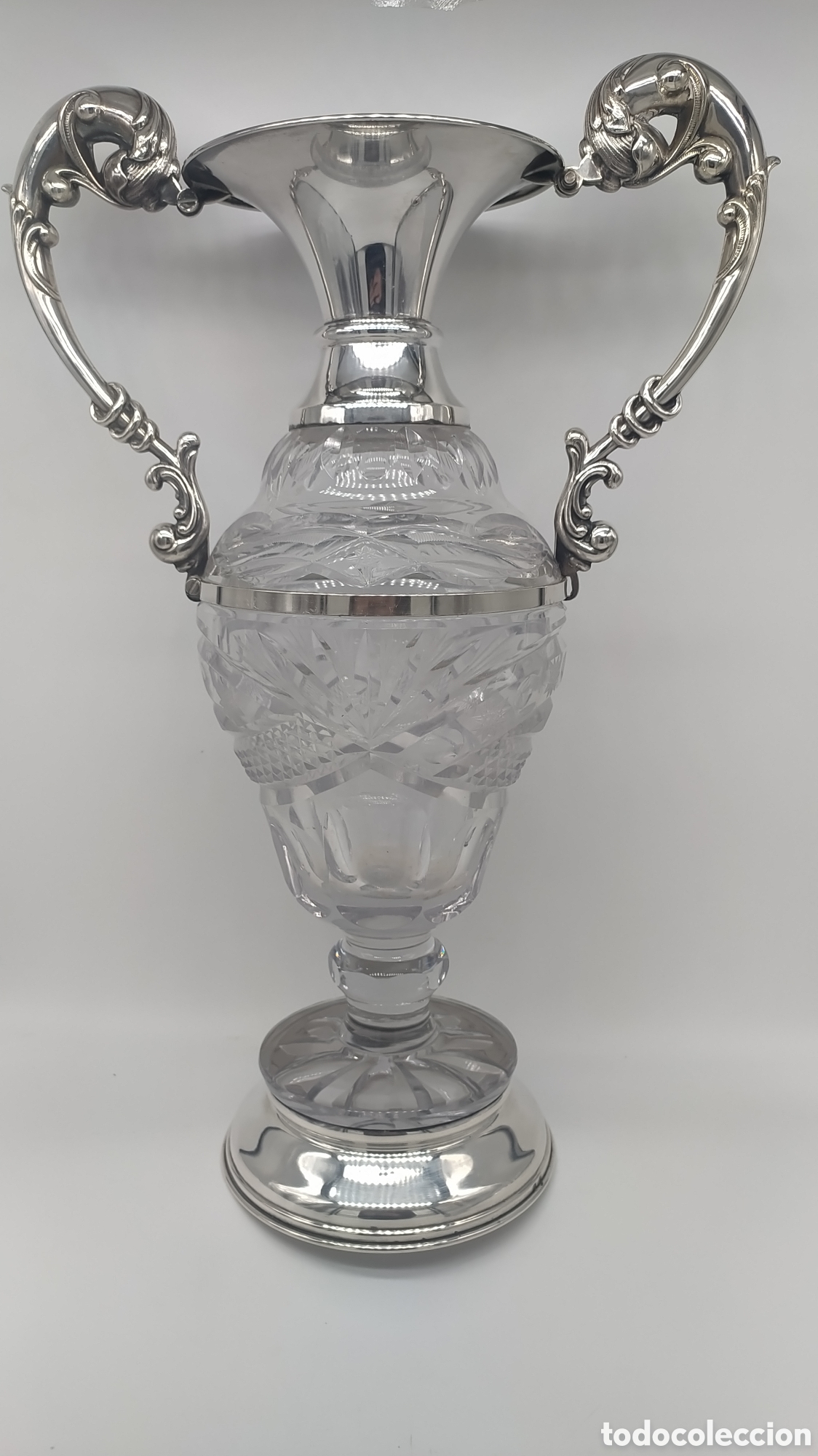 Antig&uuml;edades: &Aacute;nfora cristal y plata - Foto 24