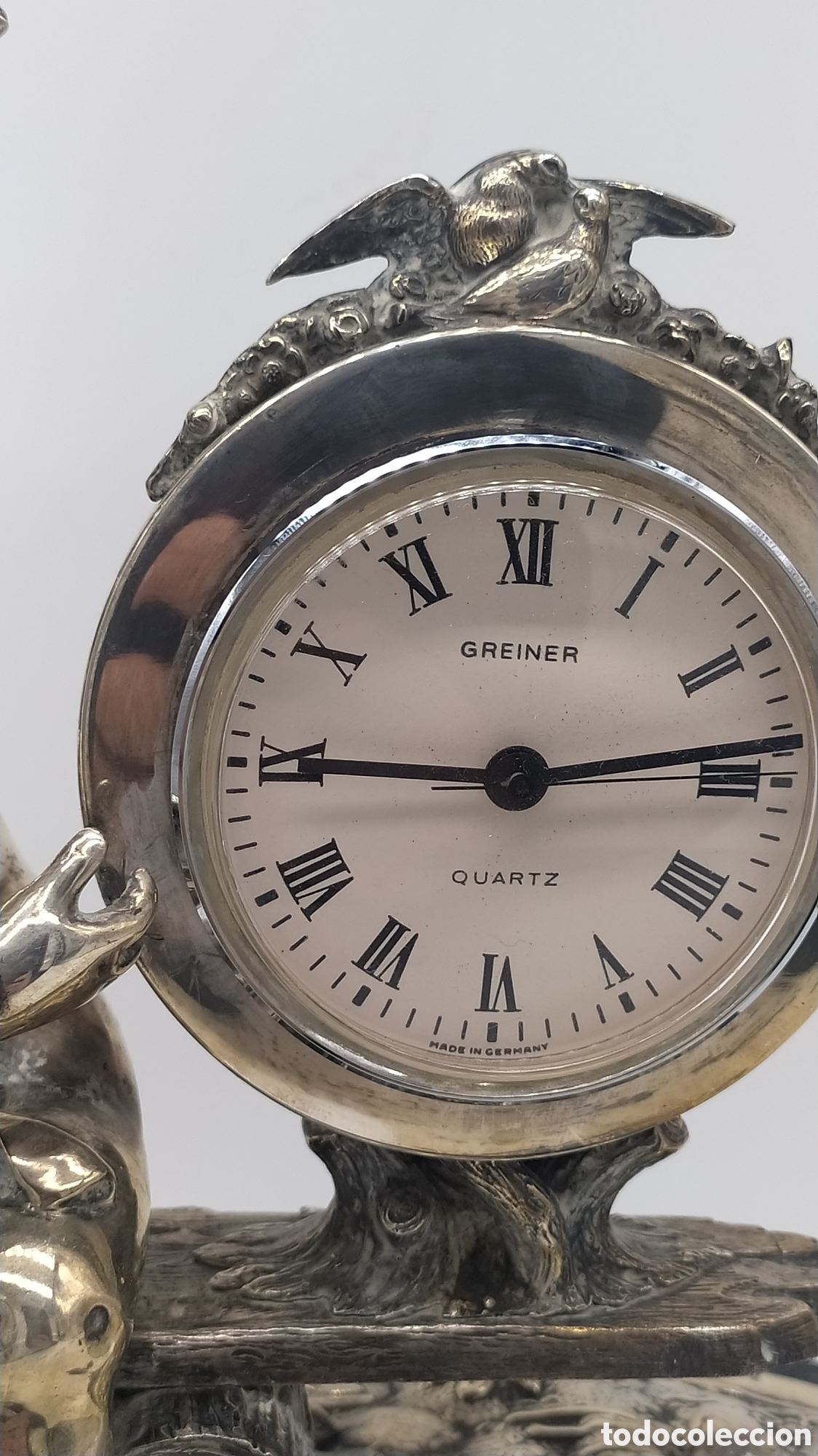 Antig&uuml;edades: Reloj plata gran tama&ntilde;o - Foto 8