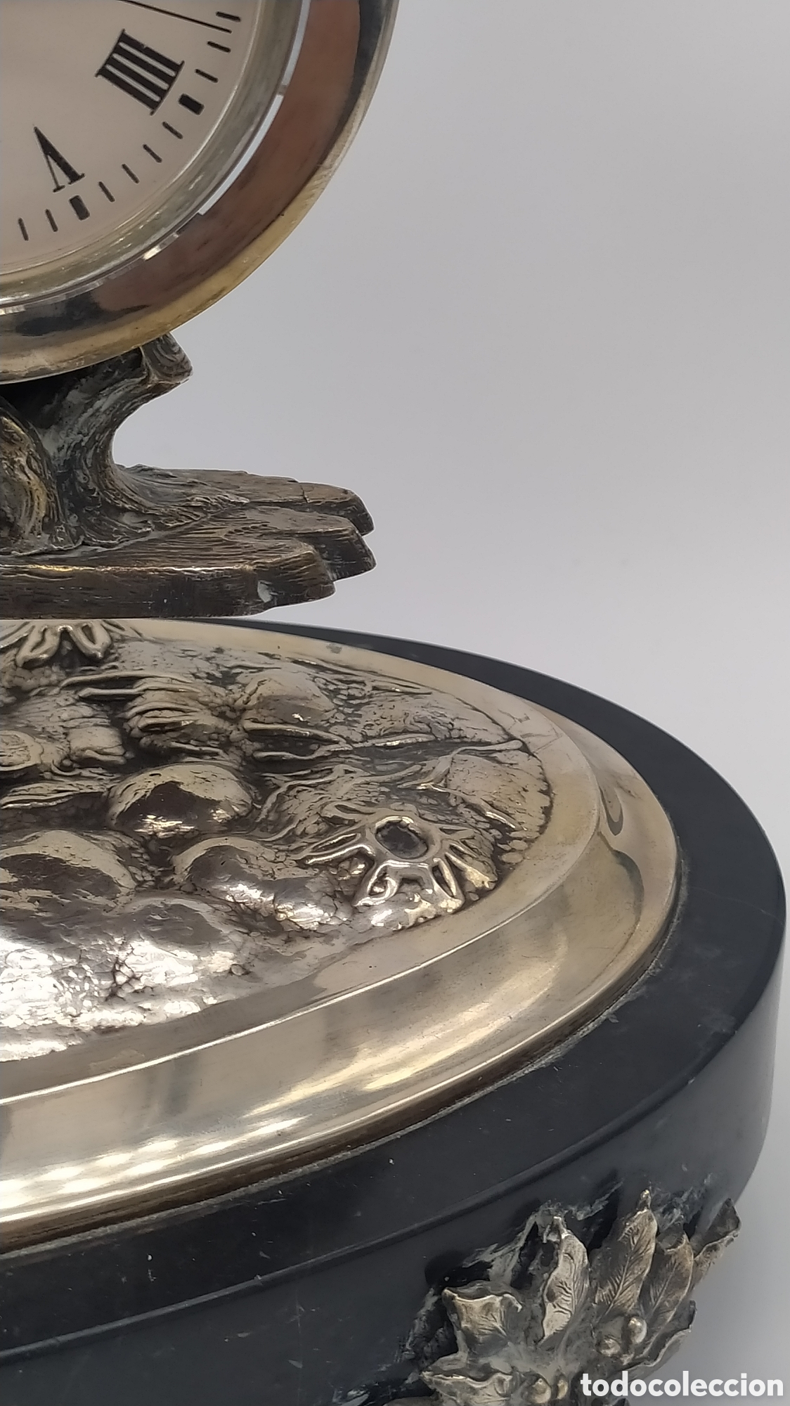Antig&uuml;edades: Reloj plata gran tama&ntilde;o - Foto 9