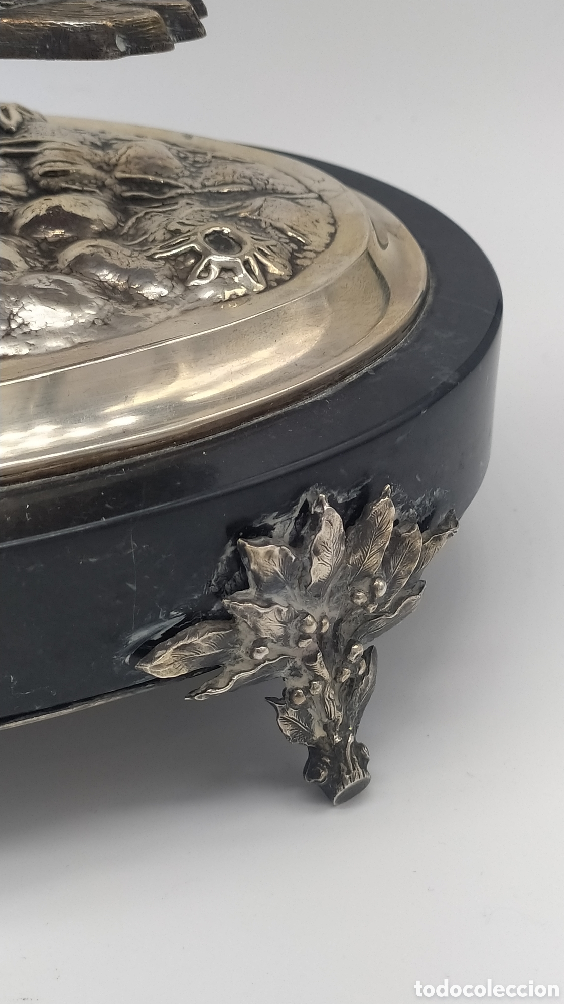 Antig&uuml;edades: Reloj plata gran tama&ntilde;o - Foto 10