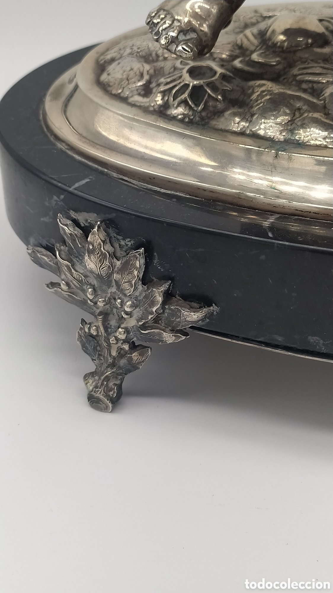 Antig&uuml;edades: Reloj plata gran tama&ntilde;o - Foto 11
