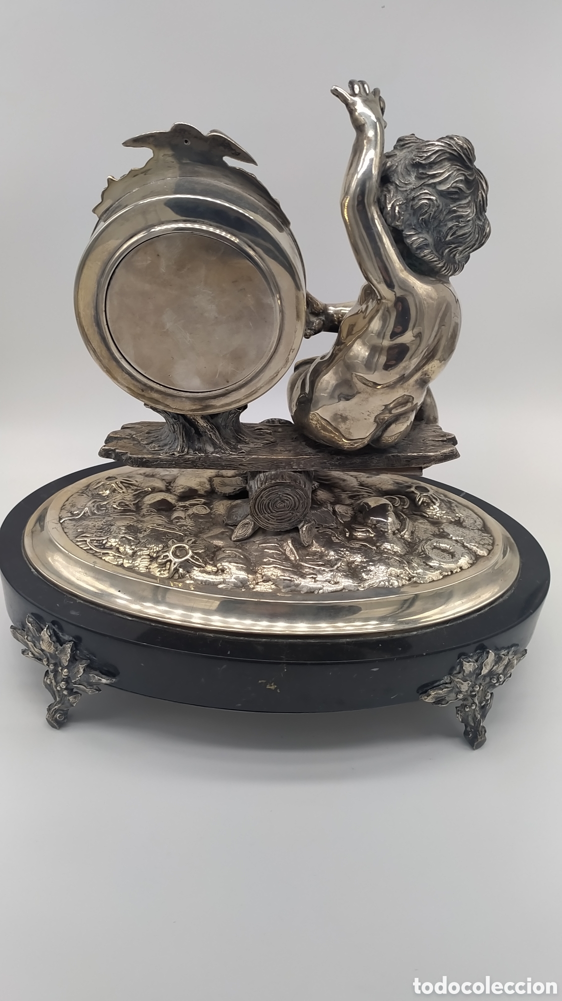 Antig&uuml;edades: Reloj plata gran tama&ntilde;o - Foto 12