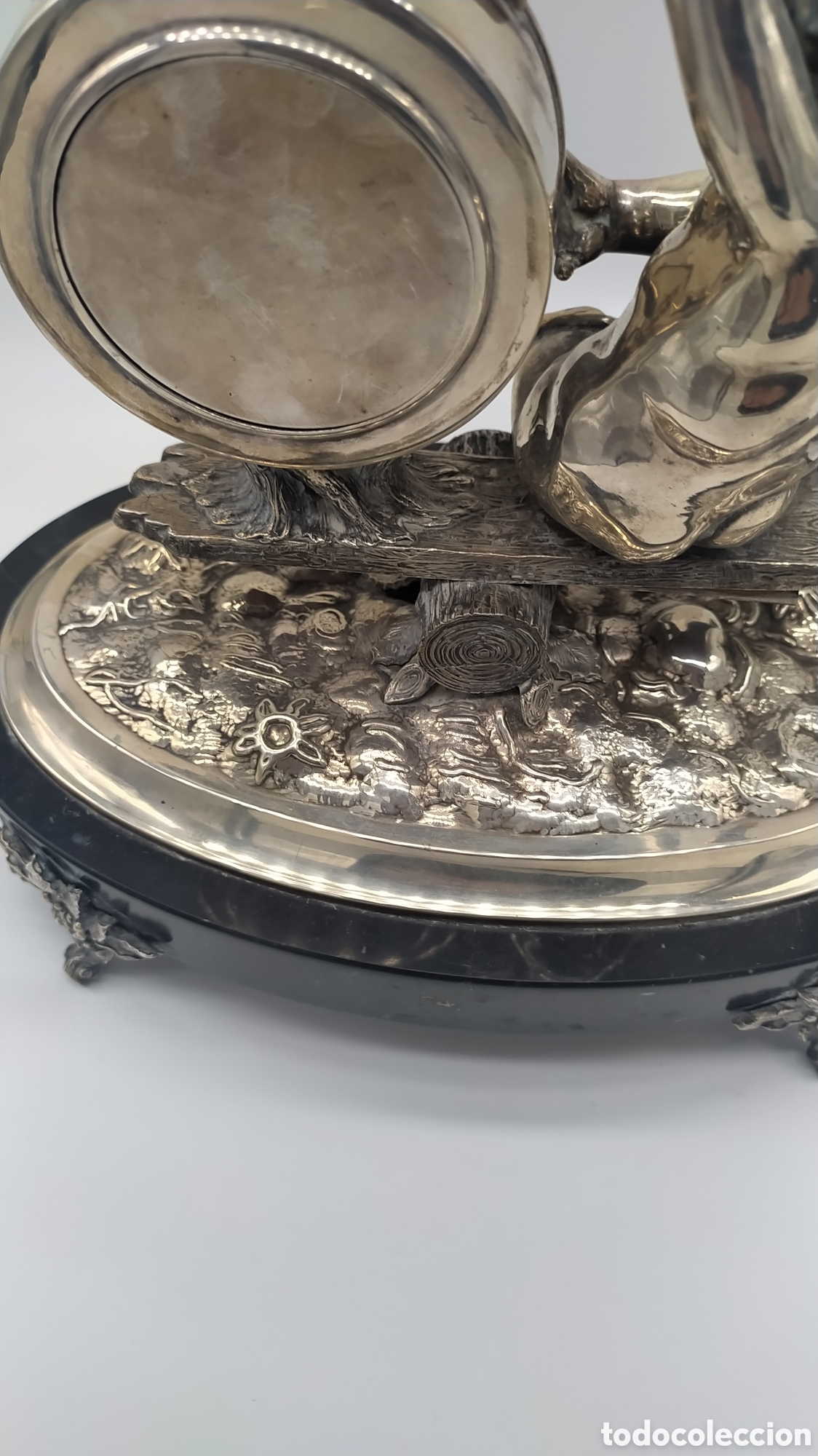 Antig&uuml;edades: Reloj plata gran tama&ntilde;o - Foto 13