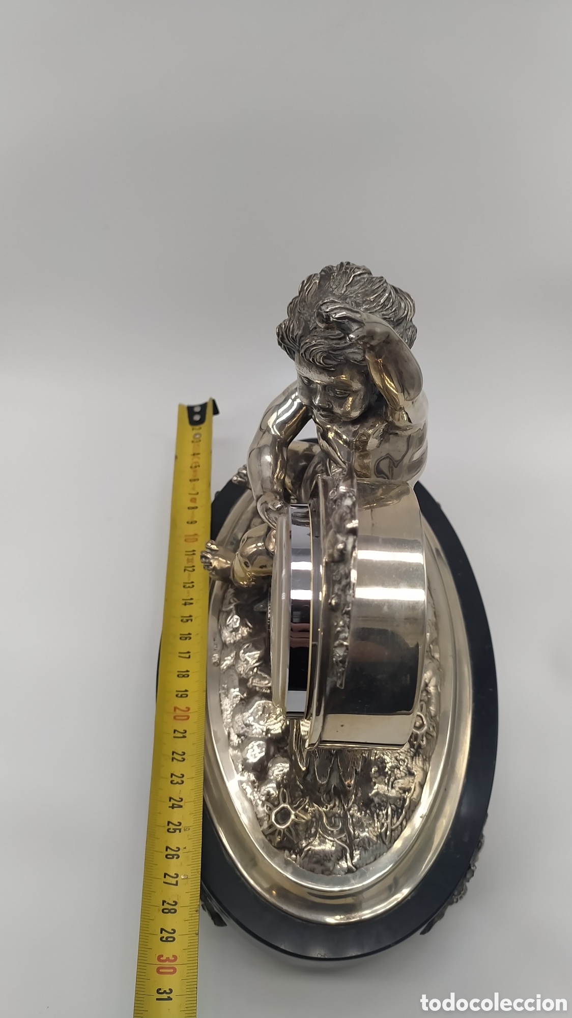 Antig&uuml;edades: Reloj plata gran tama&ntilde;o - Foto 14