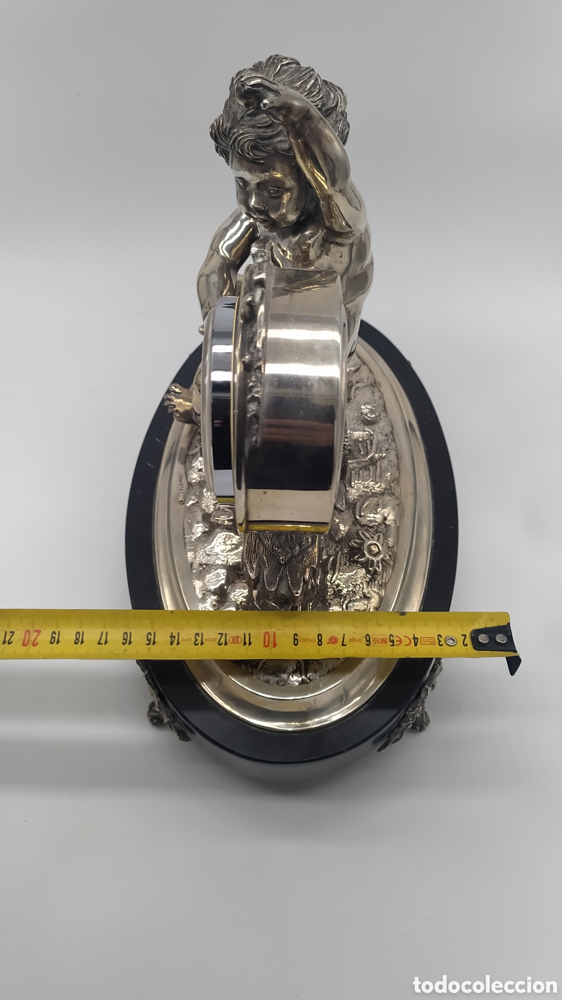 Antig&uuml;edades: Reloj plata gran tama&ntilde;o - Foto 15