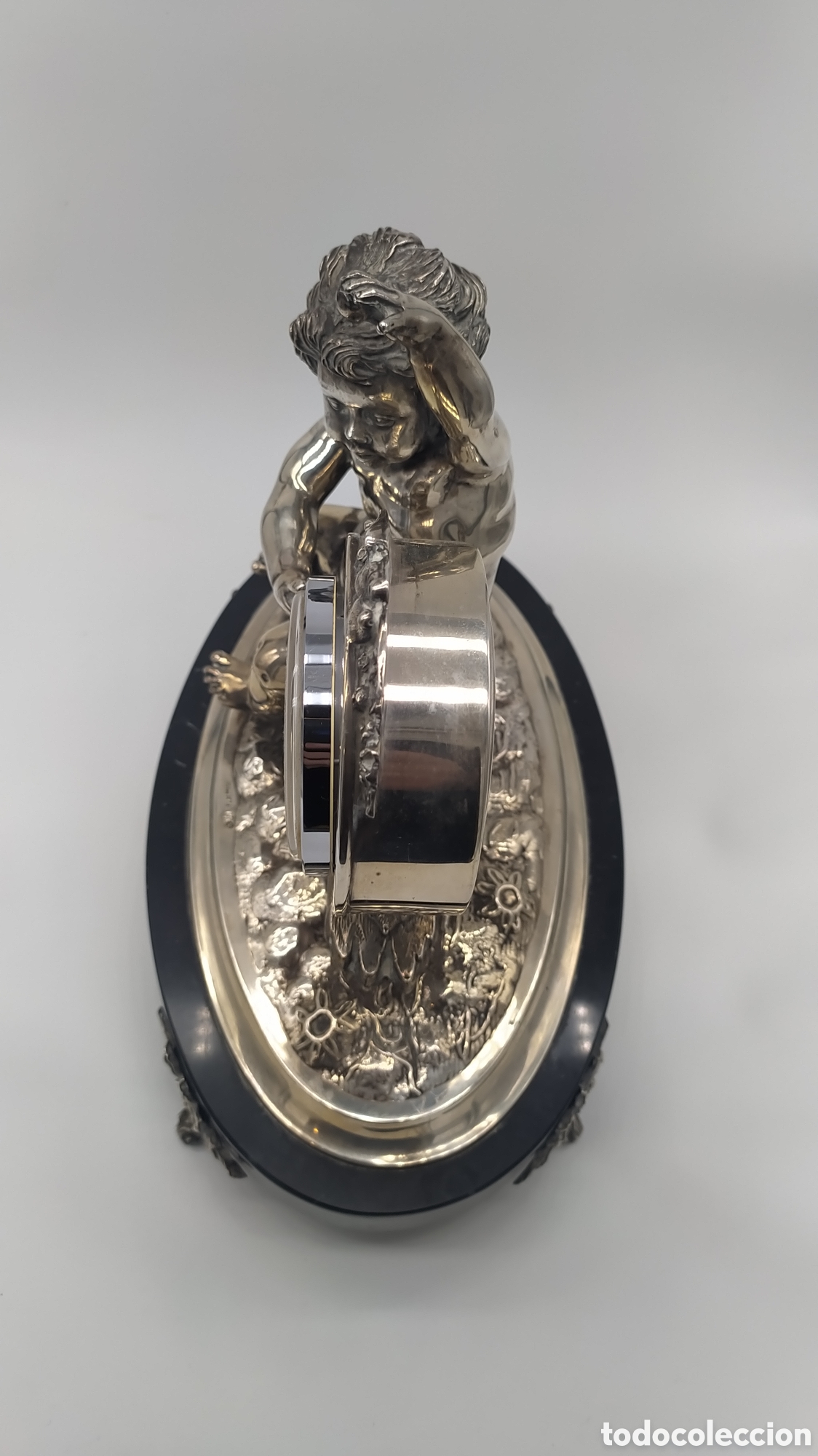 Antig&uuml;edades: Reloj plata gran tama&ntilde;o - Foto 16