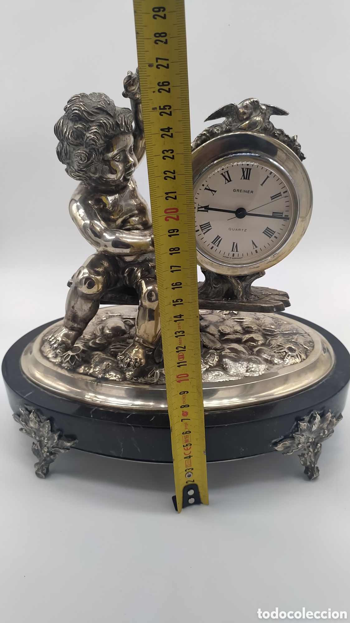 Antig&uuml;edades: Reloj plata gran tama&ntilde;o - Foto 17