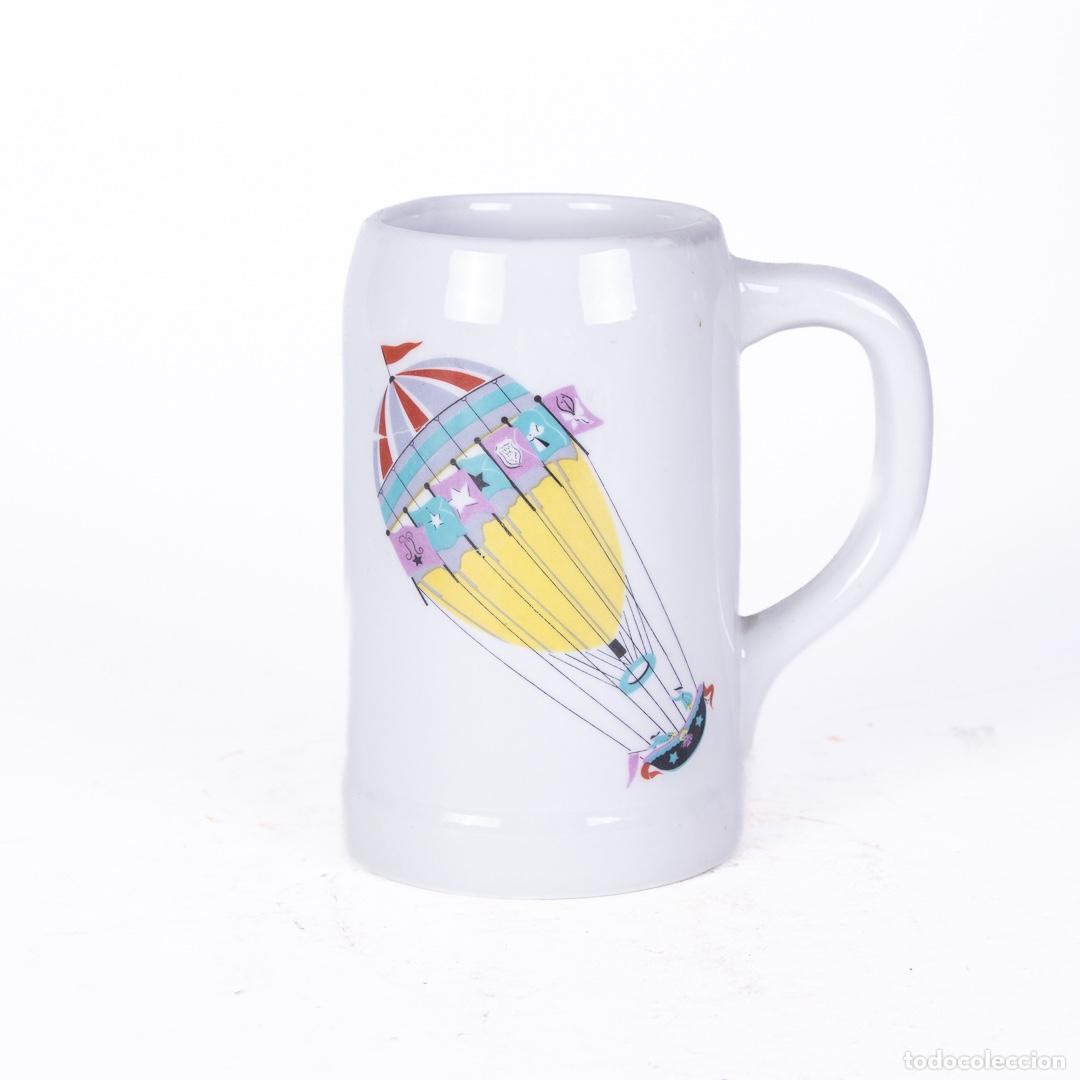 Antig&uuml;edades: JARRA DE CERAMICA DECORADA GLOBO - Foto 2