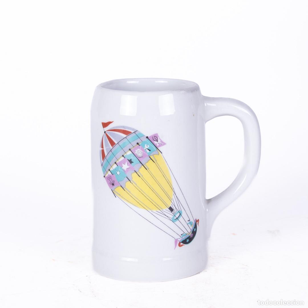 Antig&uuml;edades: JARRA DE CERAMICA DECORADA GLOBO - Foto 3