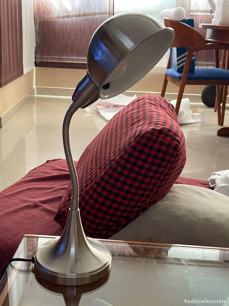 Antig&uuml;edades: L&aacute;mpara sobremesa cobra 57cm flexo E27 60w - Foto 1