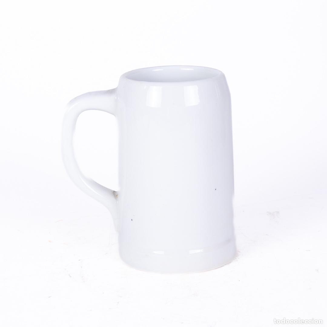 Antig&uuml;edades: JARRA DE CERAMICA DECORADA COCHE - Foto 2