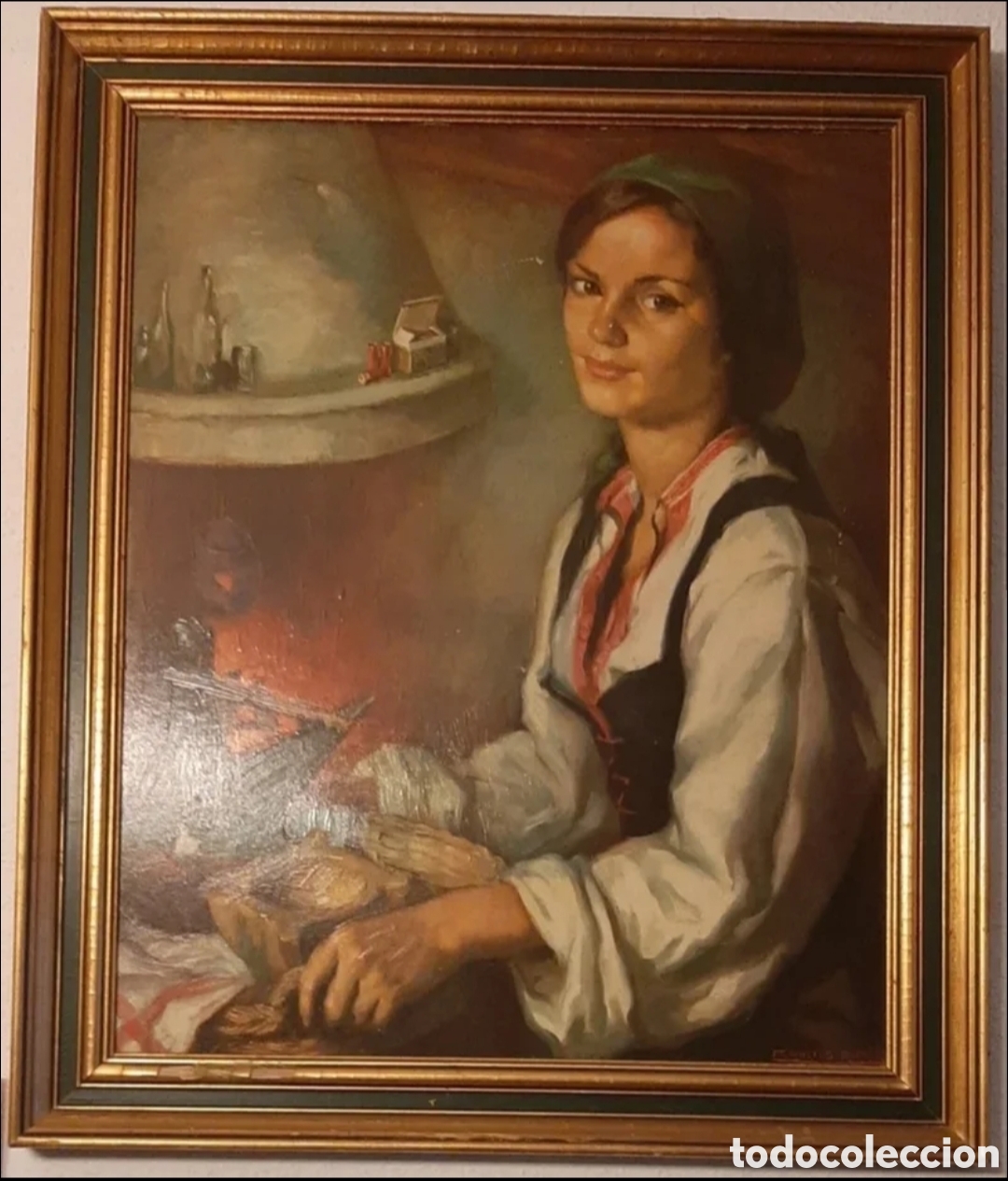 Antig&uuml;edades: Cuadro de Francisco Ribera - Foto 1