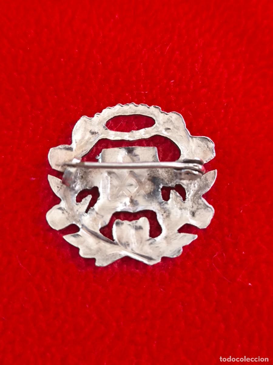 Antig&uuml;edades: ANTIGUO BROCHE RELIGIOSO PLATA - Foto 2