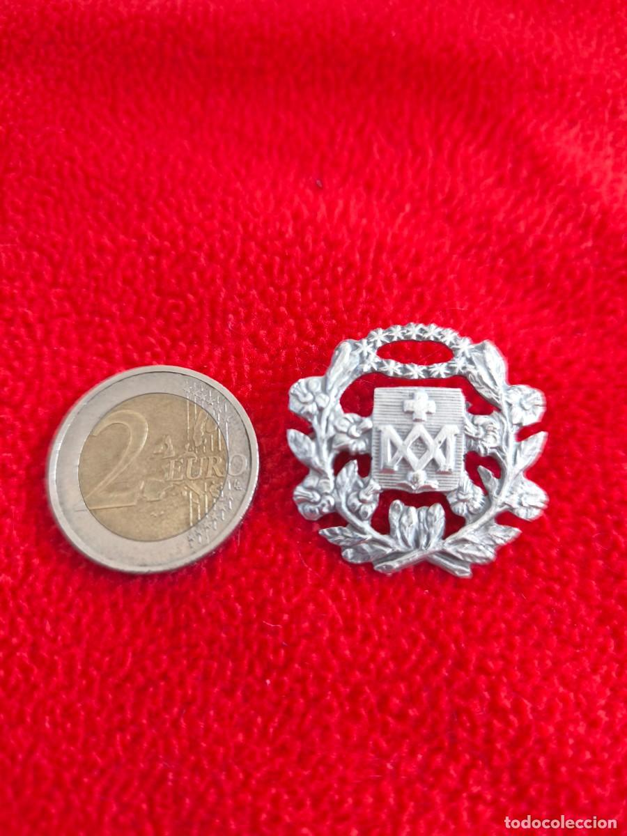 Antig&uuml;edades: ANTIGUO BROCHE RELIGIOSO PLATA - Foto 3