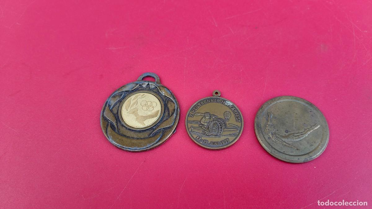 Antig&uuml;edades: Lot de 3 m&eacute;dailles collection - Foto 1