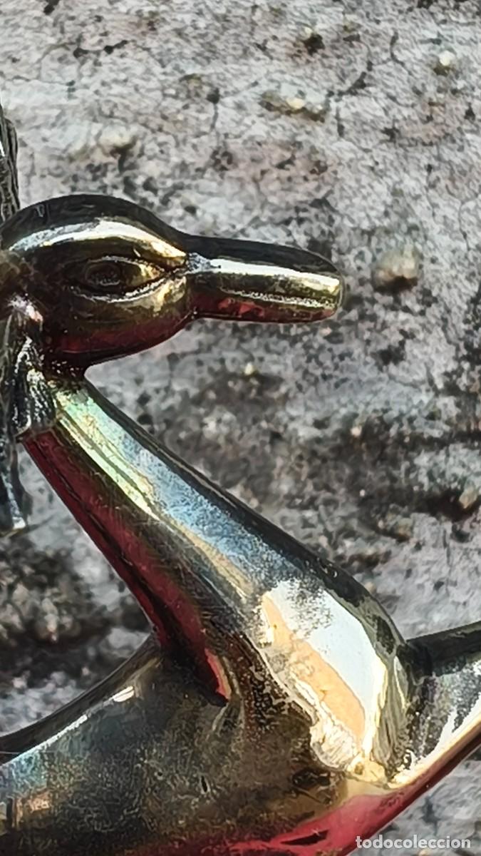 Antig&uuml;edades: Tintero banado de plata - Foto 3