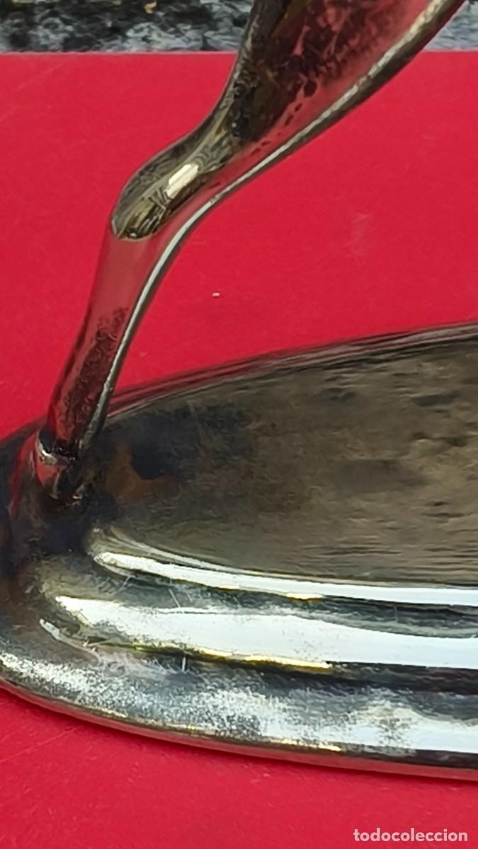 Antig&uuml;edades: Tintero banado de plata - Foto 6