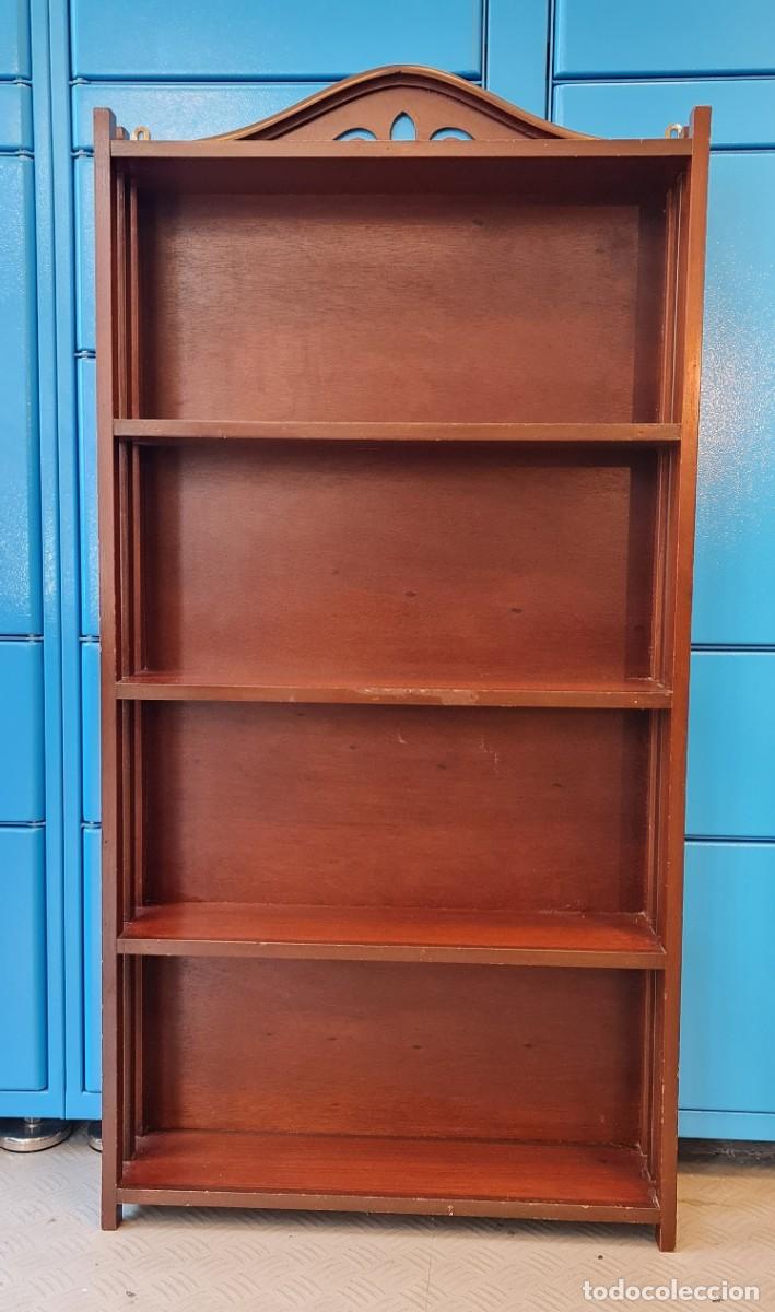 Antig&uuml;edades: Estanter&iacute;a de pared de 4 estantes - Foto 1
