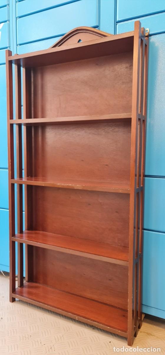 Antig&uuml;edades: Estanter&iacute;a de pared de 4 estantes - Foto 2