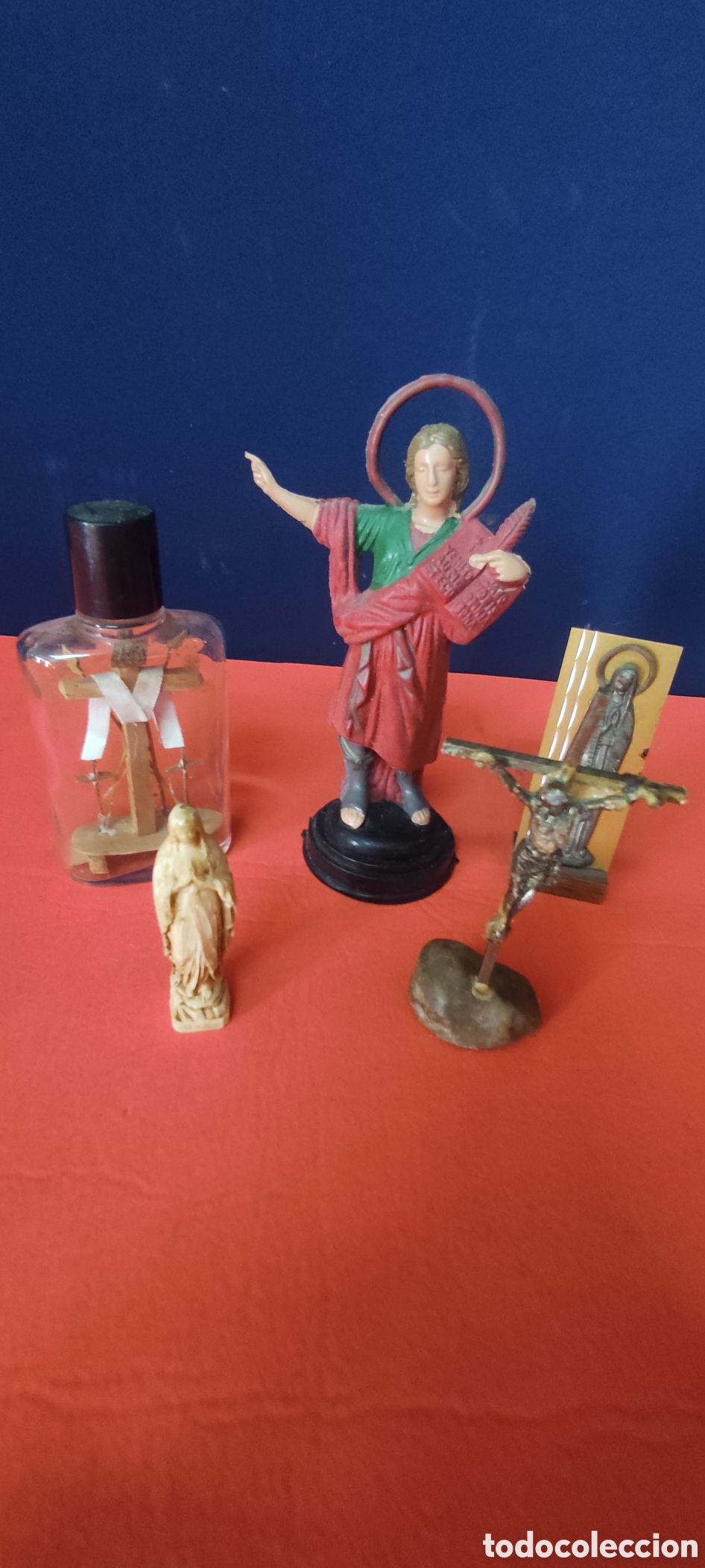 Antig&uuml;edades: Conjunto figuras religiosas - Foto 2