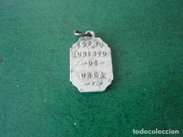 Antig&uuml;edades: SANTISIMO CRISTO DE URDA MEDALLA - Foto 2