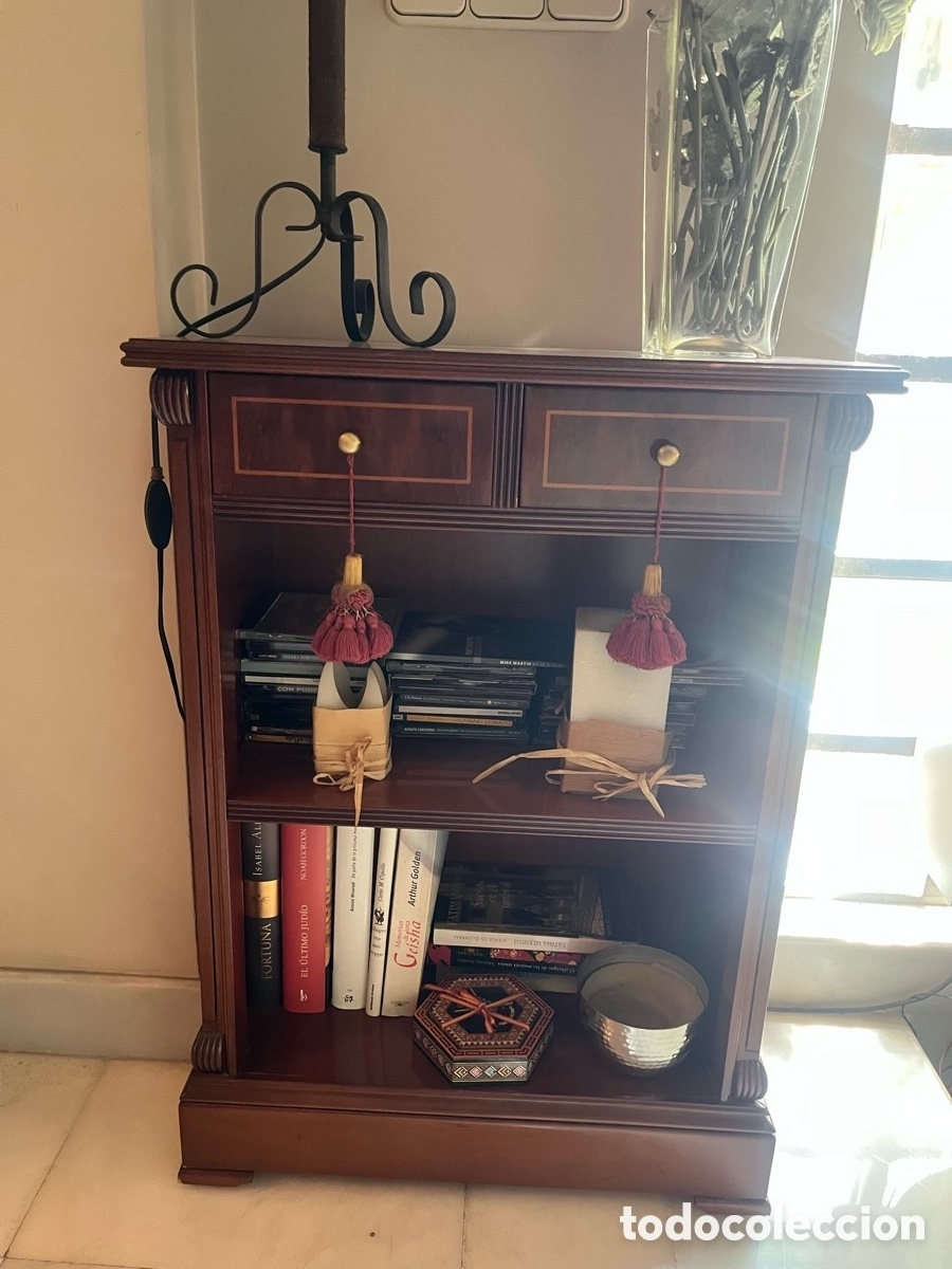 Antig&uuml;edades: Mesa madera auxiliar - Foto 5