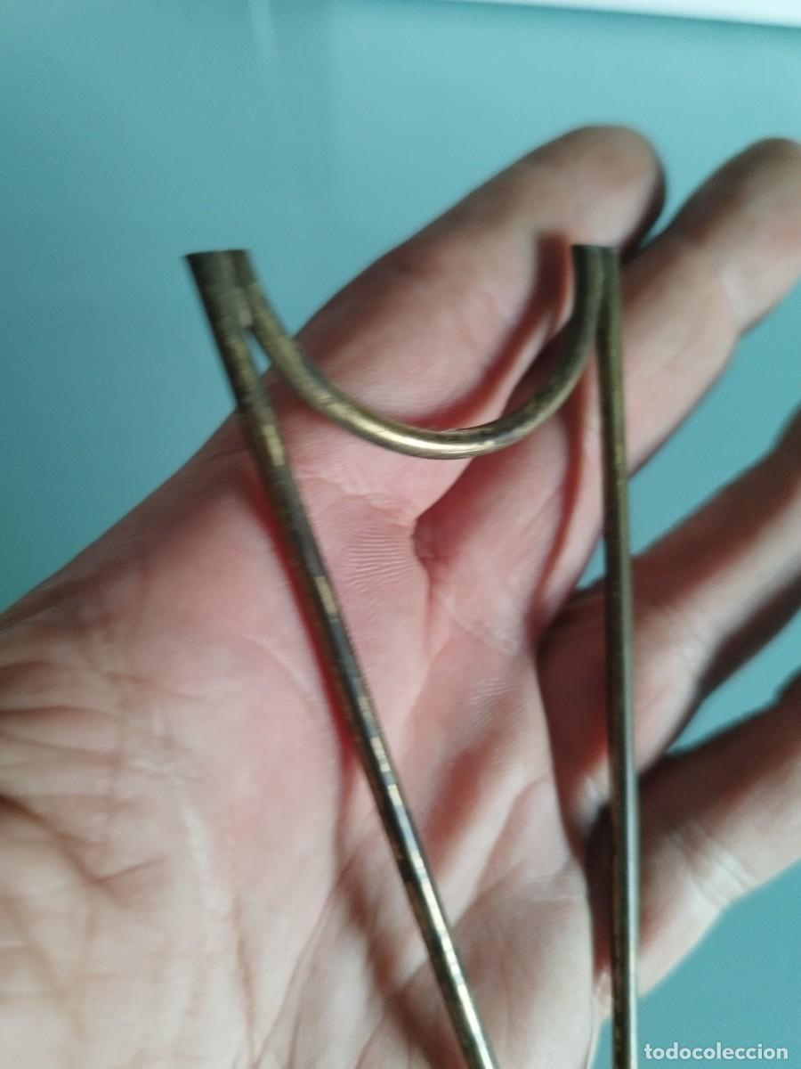 Antig&uuml;edades: Antigua pieza de metal a identificar.. - Foto 3