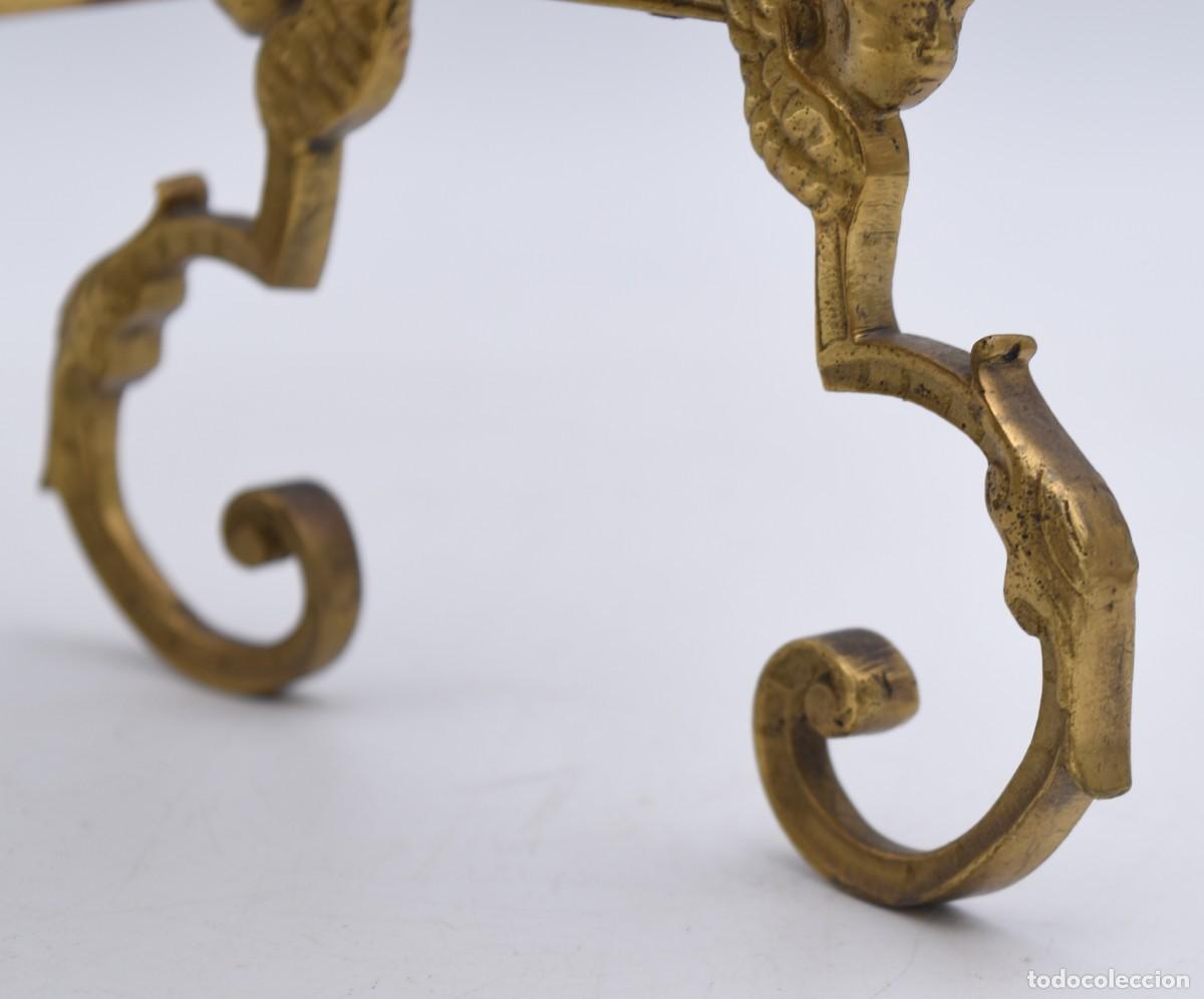 Antig&uuml;edades: Portadocumentos de bronce y lat&oacute;n - Foto 8